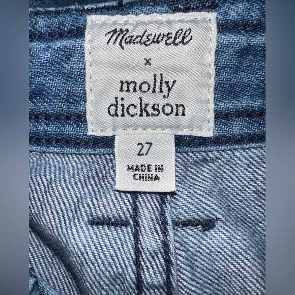 Madewell x Molly Dickson Collab Cargo Denim Jeans - Picture 11 of 13